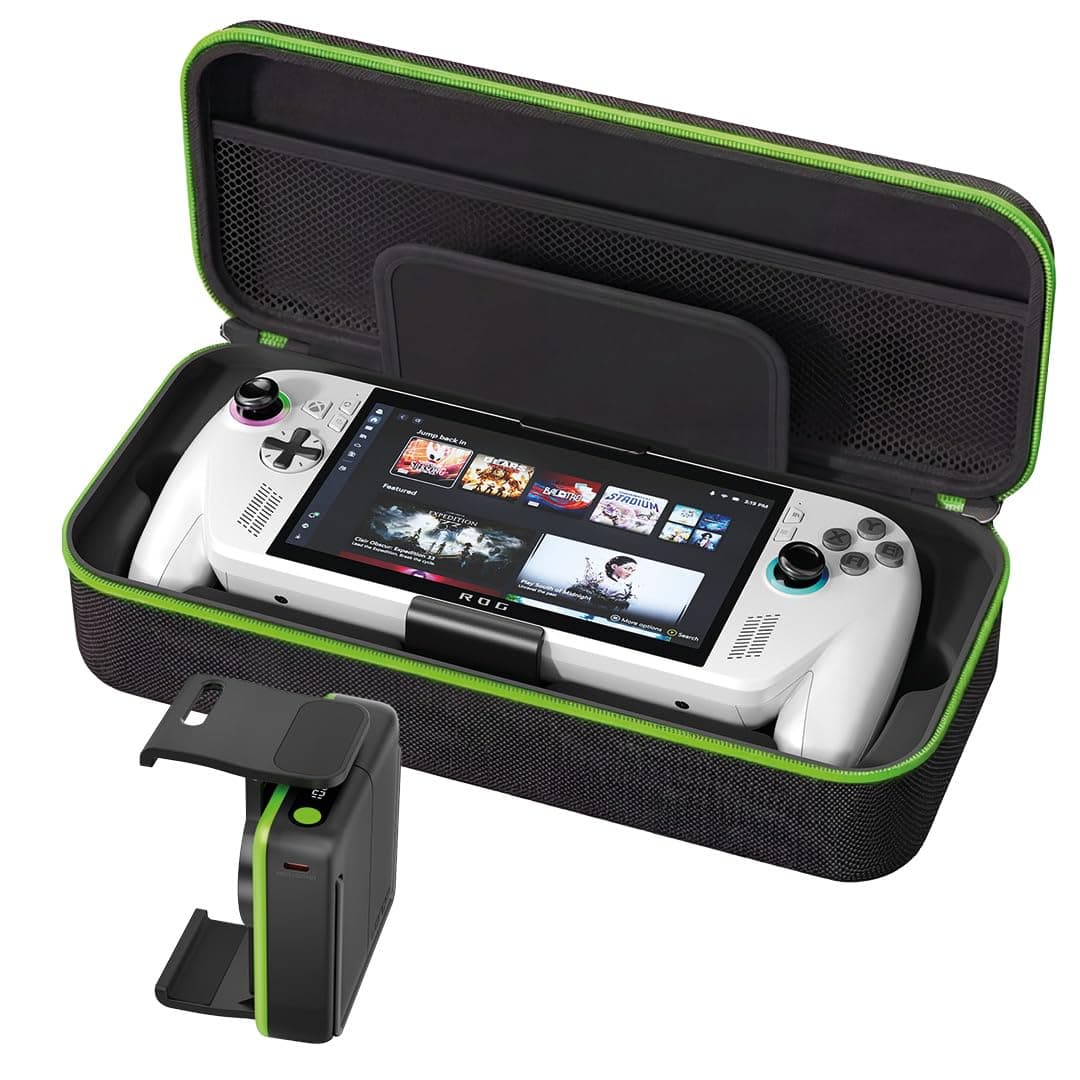 Venom Power Case for ASUS ROG Xbox Ally & Xbox Ally X with 20,000mAh Power Bank | Hard Shell Carry Case with Kickstand and Accessory Storage
