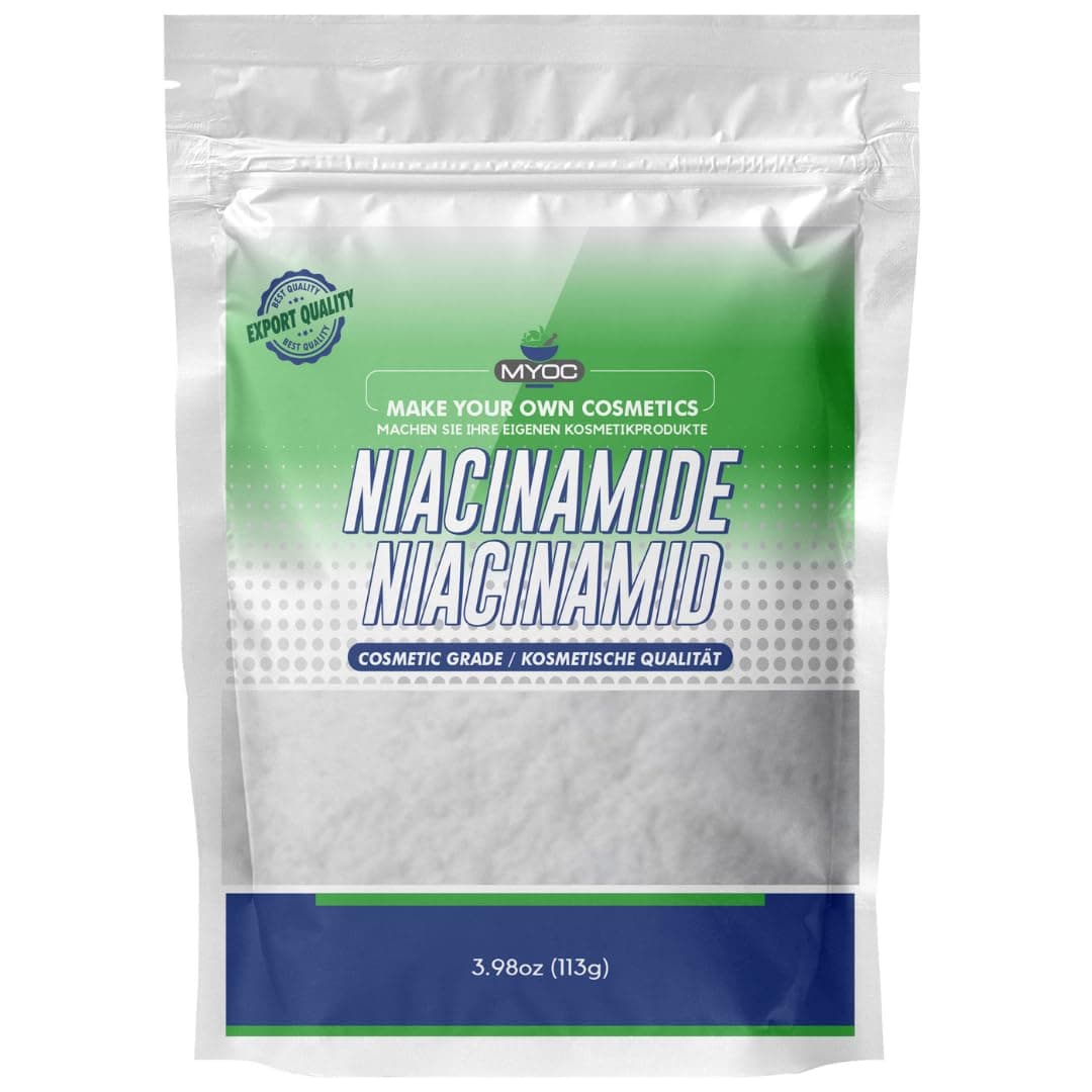 Niacinamide -3.9oz Pure Niacinamide Powder, Cosmetic Grade, Niacinamide Powder for Skin Care, Niacinamide in Beauty & Personal Care, DIY Niacinamide Powder for Serum & Cream