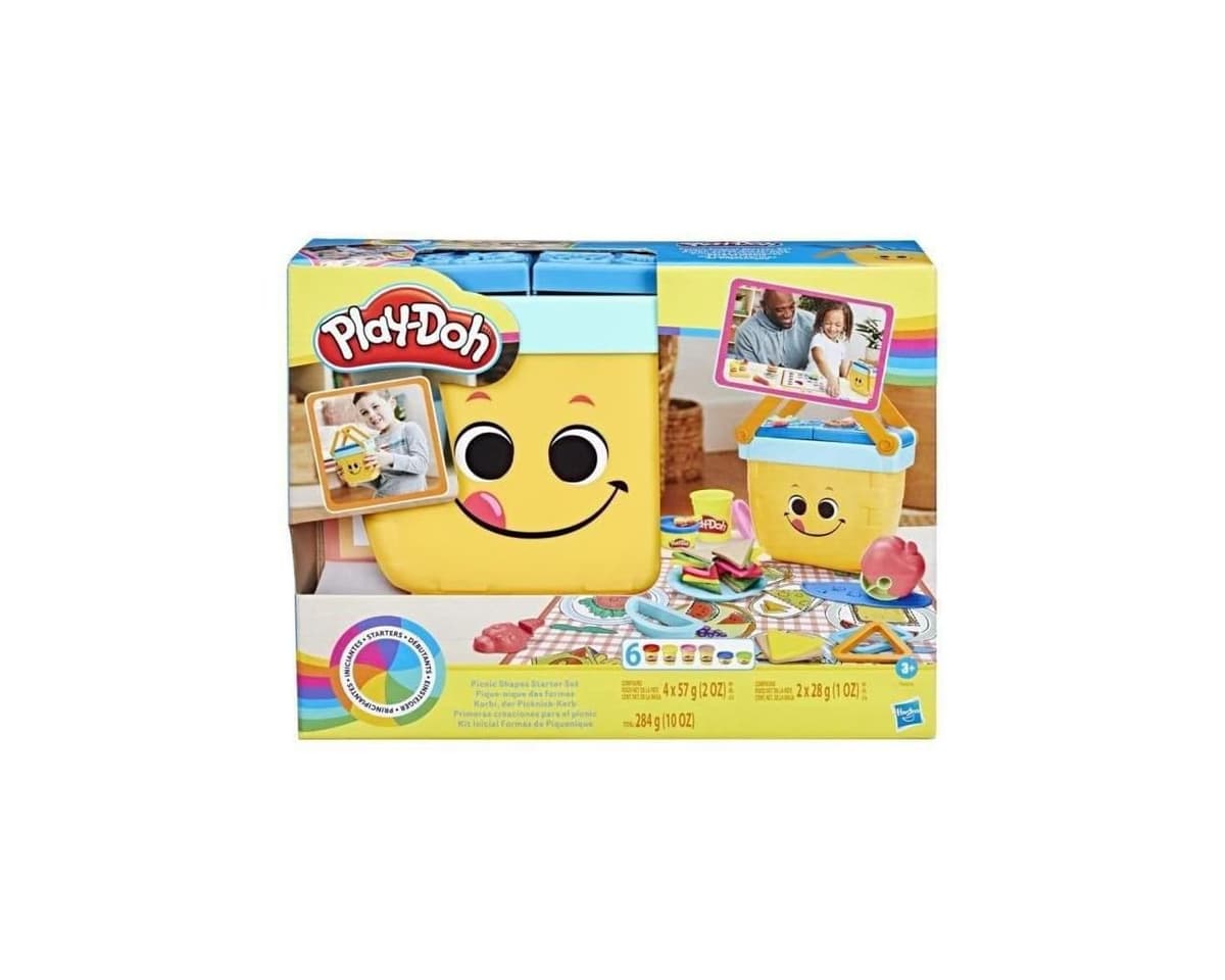 Play-Doh Hasbro, Dinosaurio, Formas y Colores, Juguetes de Arte y Manualidades, Materiales Artísticos para Niños y Niñas de 2 Años o Más, 6 Botes, Plastilina de Colores, Creatividad, Regalo — view 22