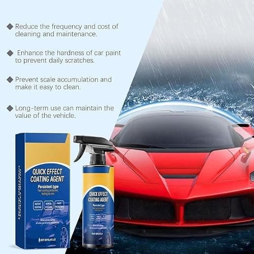 Car Coating Agent Spray, 2026 Upgrade Quick Effect Polish Spray, Multi-Functional Automobile Coating Agent, High Protection Quick Effect Waterless Wash (1pc) — view 2