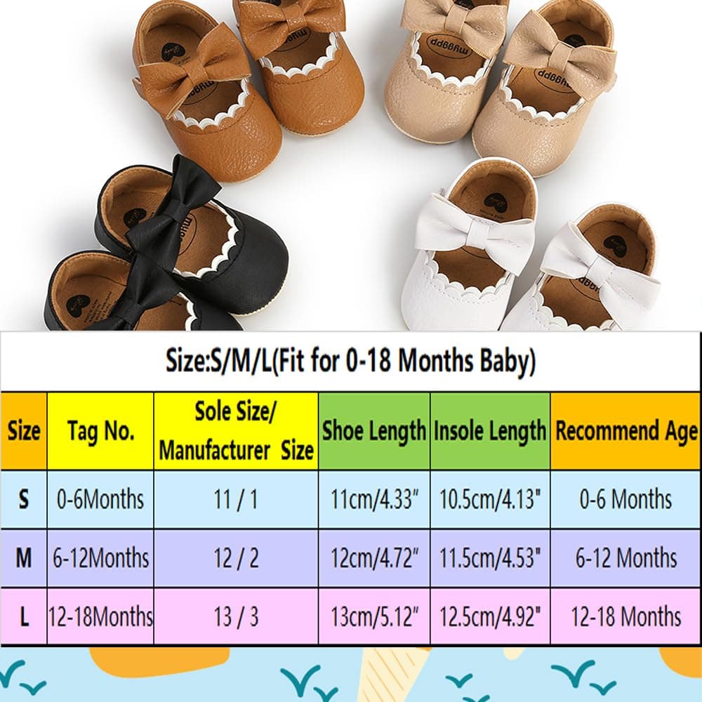 RVROVIC Baby Girl Moccasins Infant Princess Sparkly Premium Lightweight Soft Sole Prewalker Toddler Girls Shoes — view 5
