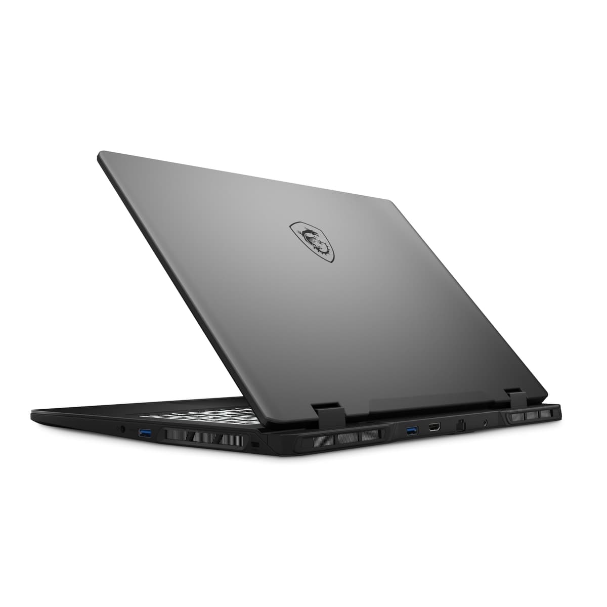 MSI CreatorPro M16 HX C14VIG-212XES - Ordenador portátil 16" (Intel Core i7 14700HX, RAM 32GB, 1TB SSD, Free Dos) Lunar Gray - Teclado QWERTY español — view 3