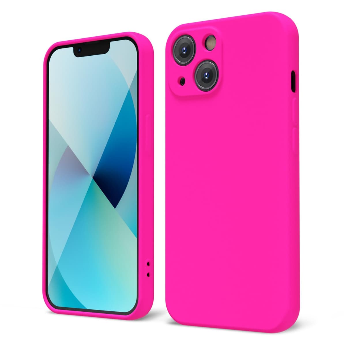 oakxco for iPhone 17 Pro Max Phone Case Liquid Silicone, Cute Thin Slim Grip Soft Rubber Gel for Women Men, Smooth Matte TPU Plain Solid Color Girly Simple Case with Camera Cover, Light Pink — view 1305