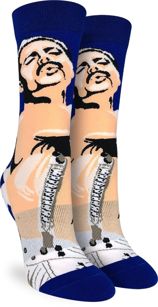 Good Luck Sock Women's Floral Dinosaurs Socks, Shoe Size 5-9 — view 167