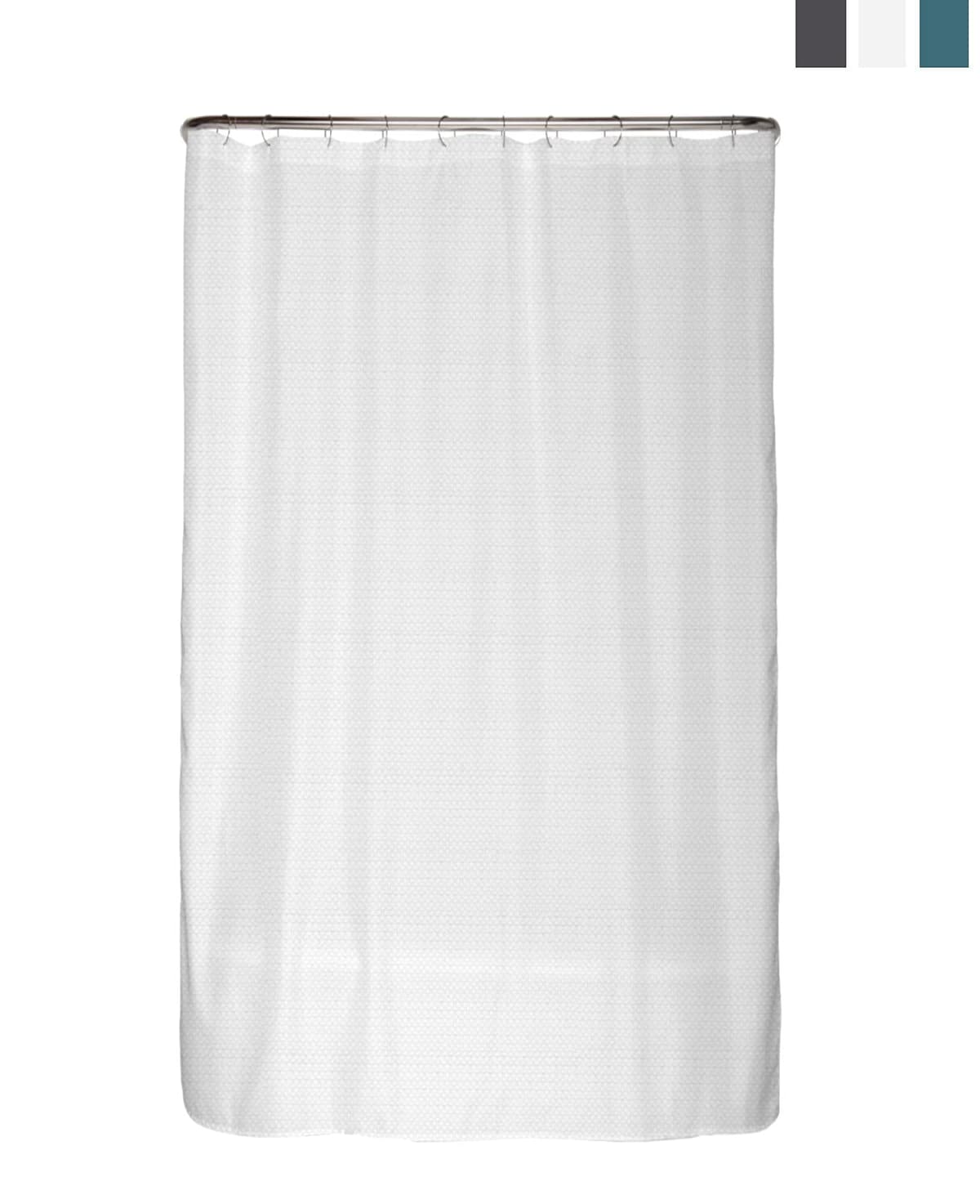 arteneur® - Cortina de Ducha 180x200 - Cortina de Baño Antimoho de Tela, Impermeable, Lavable y Opaco con Dobladillo Ponderado y Anillas (Tabla Periódica Española) — view 11