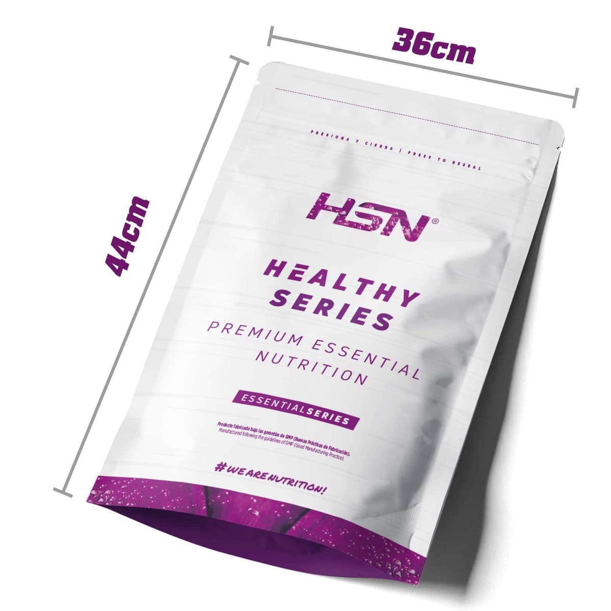 Proteína de Soja Aislada de HSN | Sabor Bombón de Chocolate y Avellanas 2 Kg = 67 Tomas por Envase | 100% Vegana | Soy Protein Isolate | No-GMO, Sin Gluten — view 3