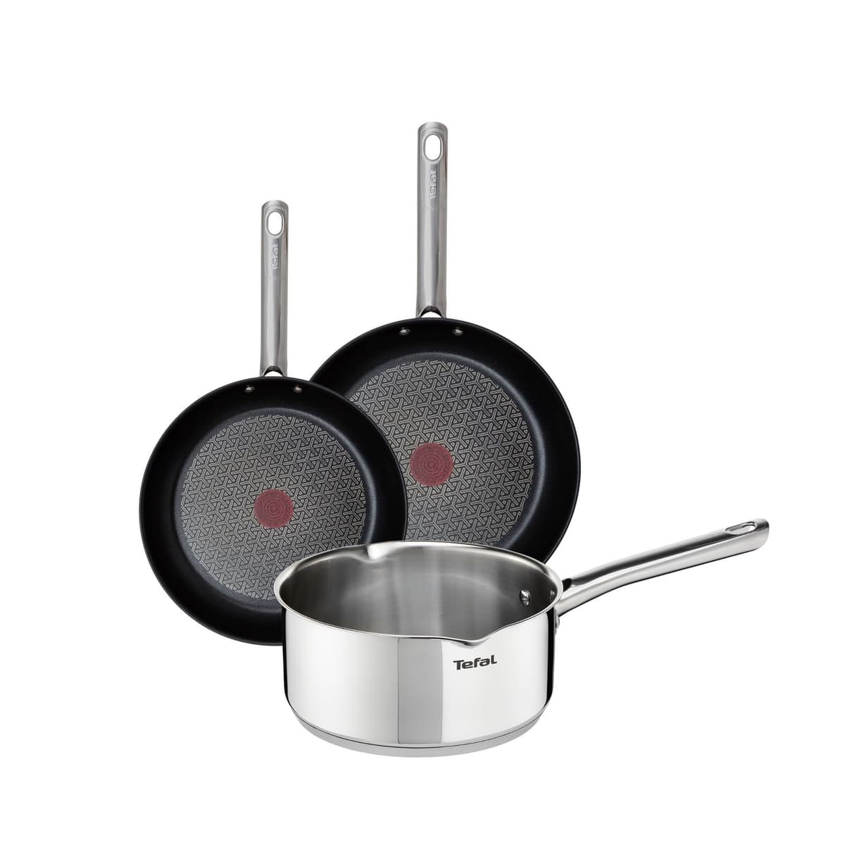 Tefal Duetto - Cacerola de 20 cm, Apto inducción, Thermo-Fusion, apto lavavajillas y horno, marcas de medición, acero inoxidable — view 14