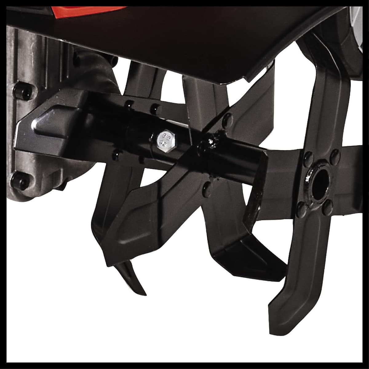 Einhell Motoazada eléctrica GC-RT 1545M (1500W - 45cm, Motor conexión en hilera, Interruptor Seguridad 2 Puntos, Acoplamiento de sobrecarga, larguero de guiado Plegable, Cuchillas escarificadoras) — view 4
