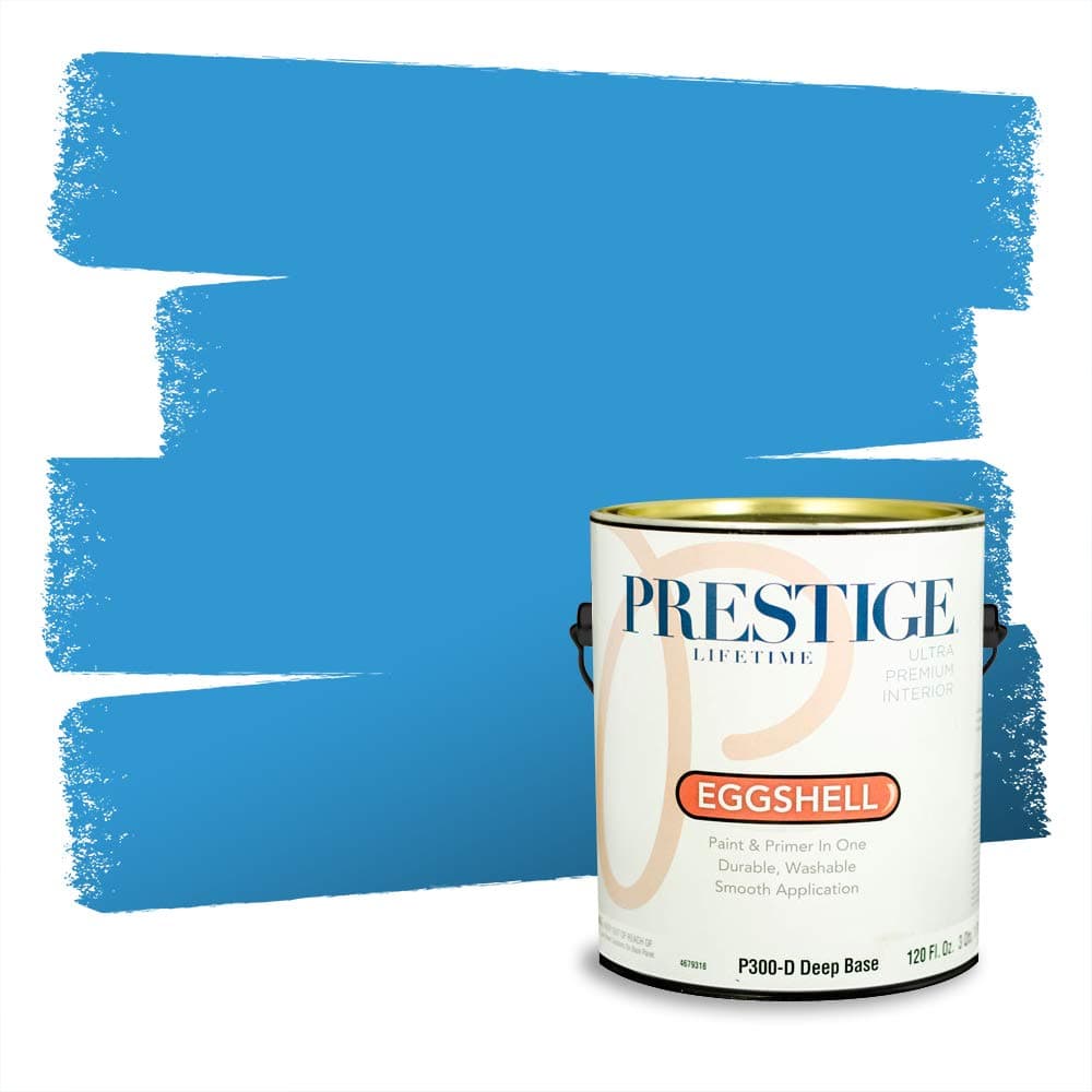 PRESTIGE Paints Interior Paint and Primer In One, 1-Gallon, Semi-Gloss, Comparable Match of Valspar* Dewdrop* — view 1378