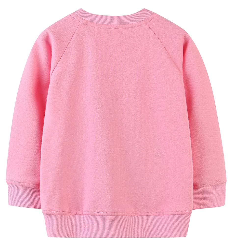 Girls Sweatshirt for Kids Cotton Top Casual Jumper Girl T Shirt Toddler Clothes Long Sleeve Pullover Age 1-12 Years — view 3