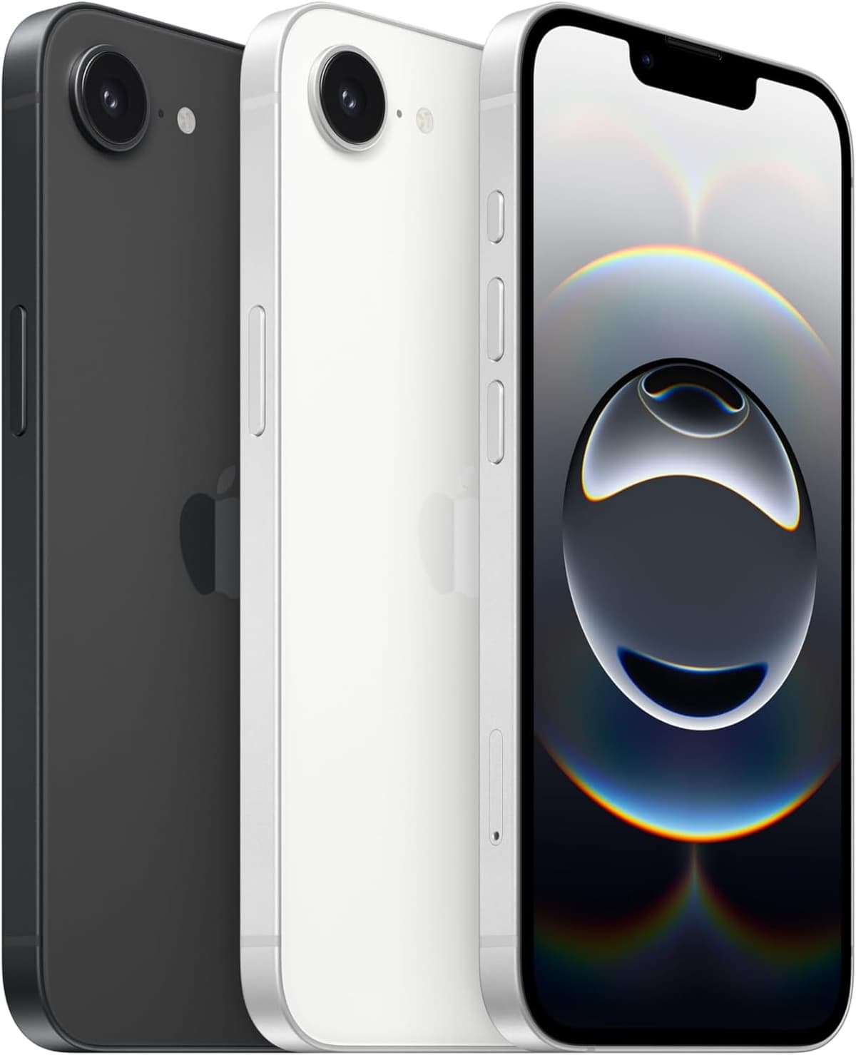 Apple iPhone 16e 128GB: Built for Apple Intelligence, A18 Chip, Supersized Battery Life, 48MP Fusion Camera, 6.1-inch Super Retina XDR Display; Black Black 128GB — view 3