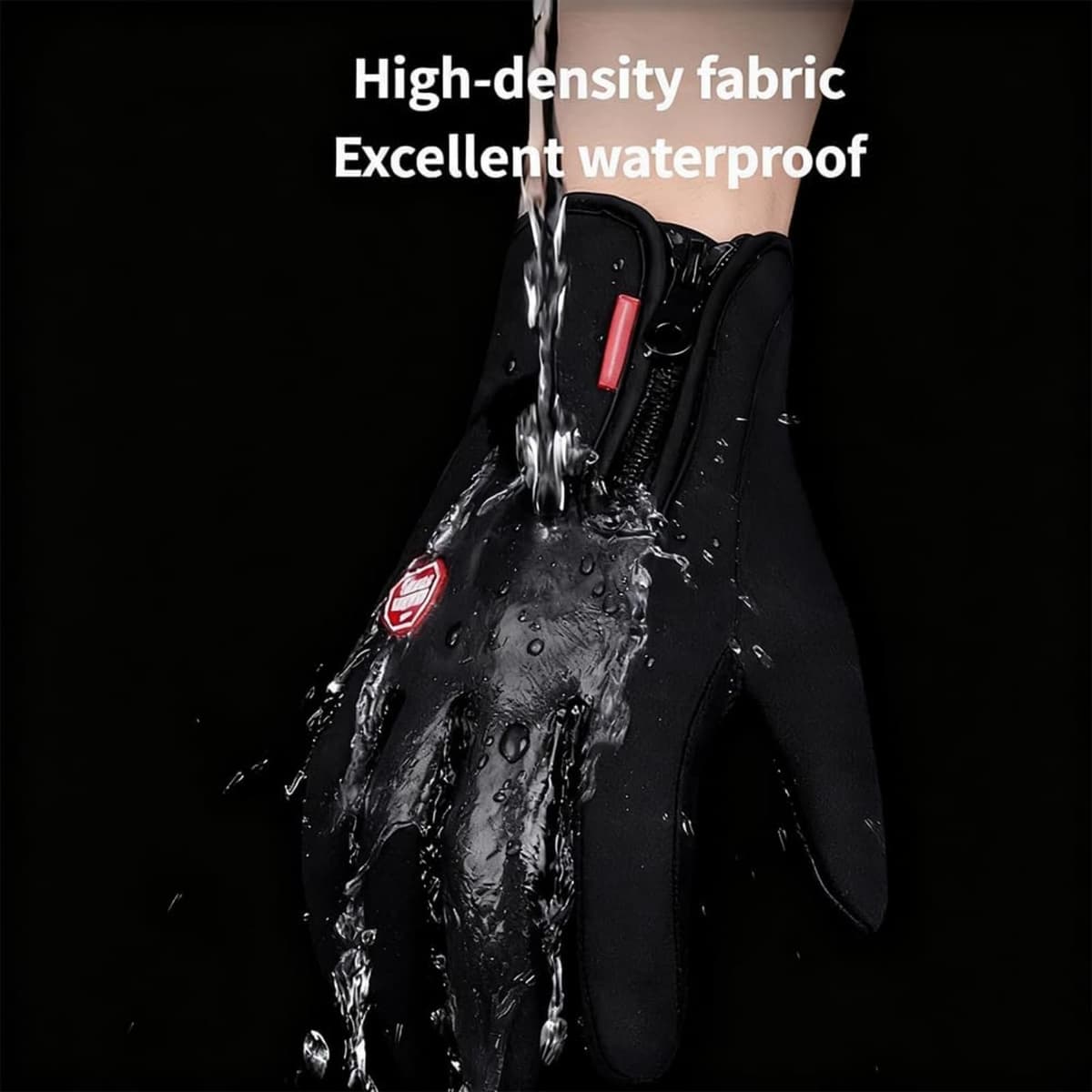 Velura Winter Gloves, Thermal Touch Screen Windproof Glove, Ultimate Waterproof & Windproof Thermal Gloves — view 3