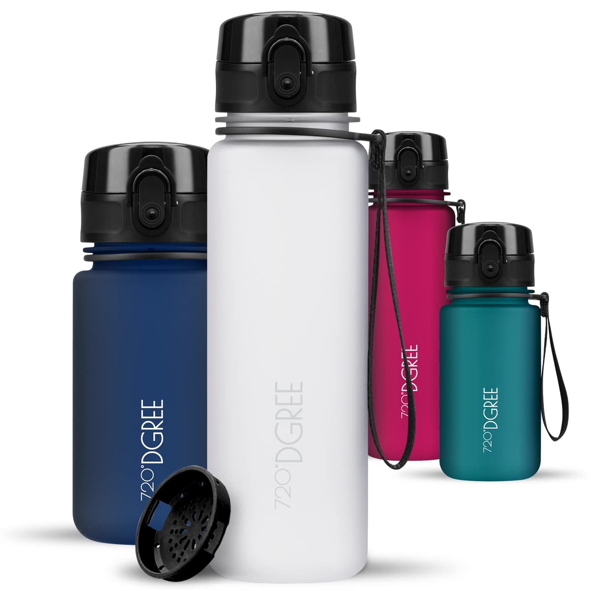 720°DGREE Botella de agua uberBottle – 1,5 litros, 1500ml | Novedosa botella deportiva | Sin BPA | Ideal para niños, fitness, deportes, fútbol, guardería, escuela, pequeños, antigoteo — view 301