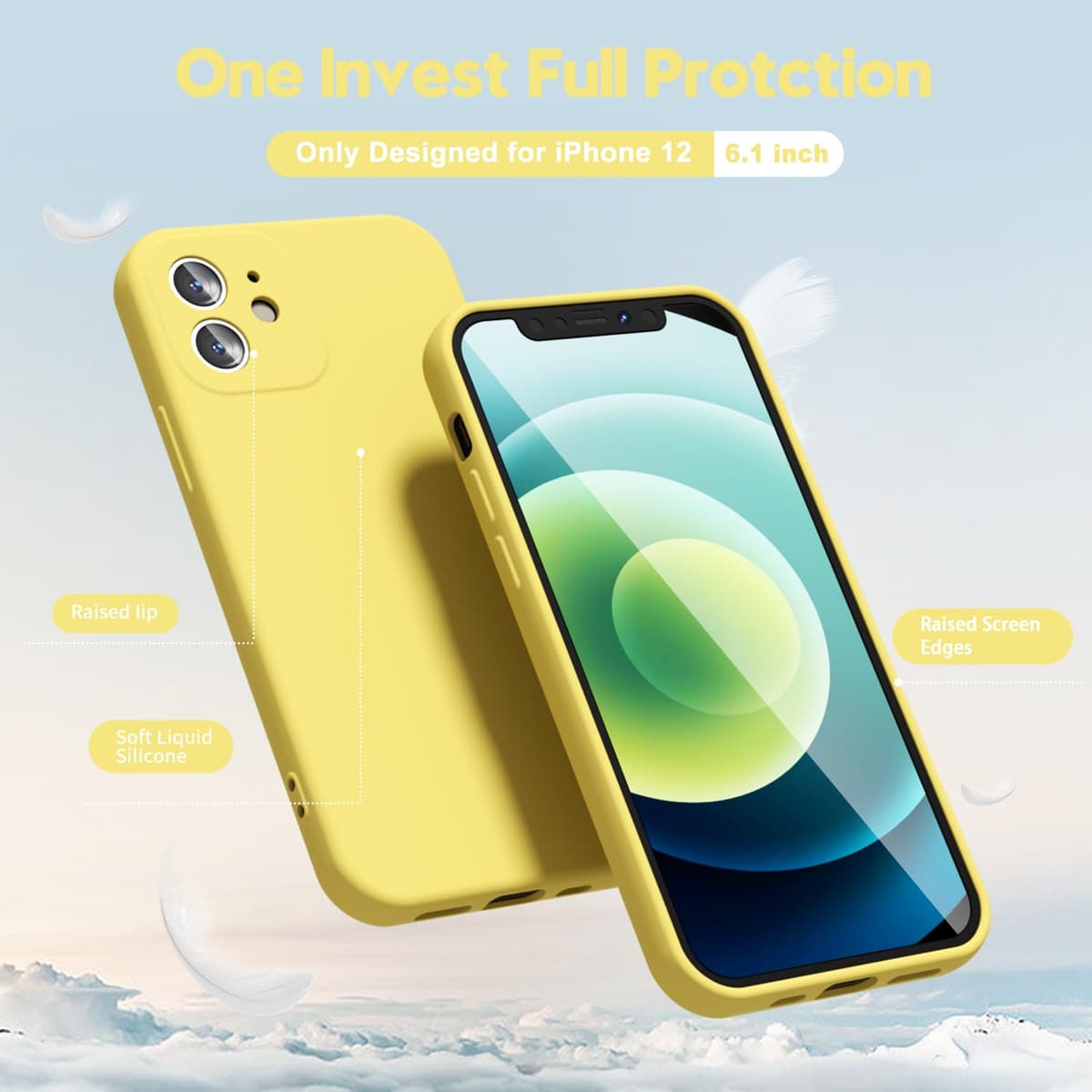 oakxco for iPhone 17 Pro Max Phone Case Liquid Silicone, Cute Thin Slim Grip Soft Rubber Gel for Women Men, Smooth Matte TPU Plain Solid Color Girly Simple Case with Camera Cover, Light Pink — view 1171