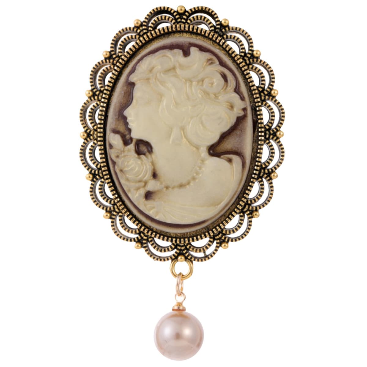 FAIRYGATE Gold Pin for Dress Brooch Crystal Pins Badge Enamel Lapel Brooches for Women Jewelry Decoration for Birthday Dating Party Anniversary UC31 — view 73
