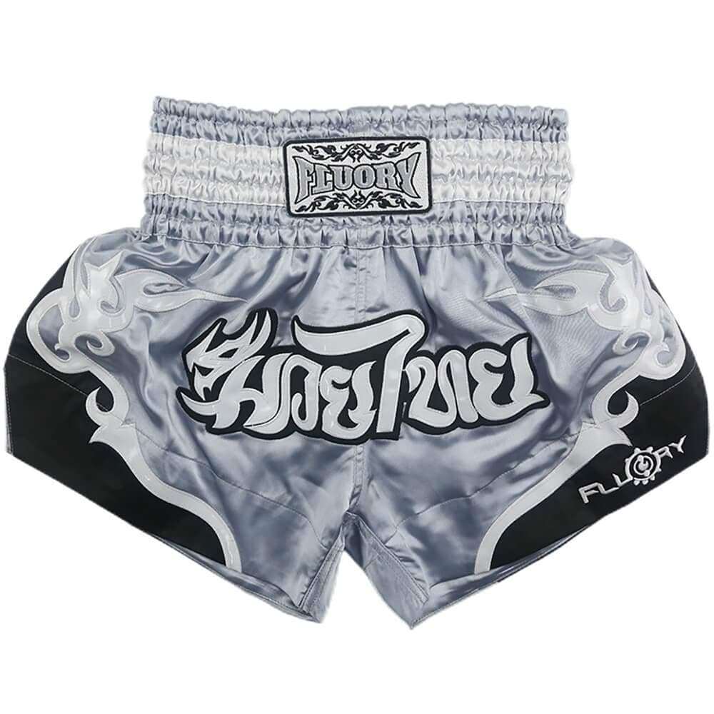 FLUORY Muay Thai Shorts, MMA Fight Shorts Ropa de Entrenamiento Jaula Lucha Grappling Artes Marciales Kickboxing Shorts Ropa — view 28