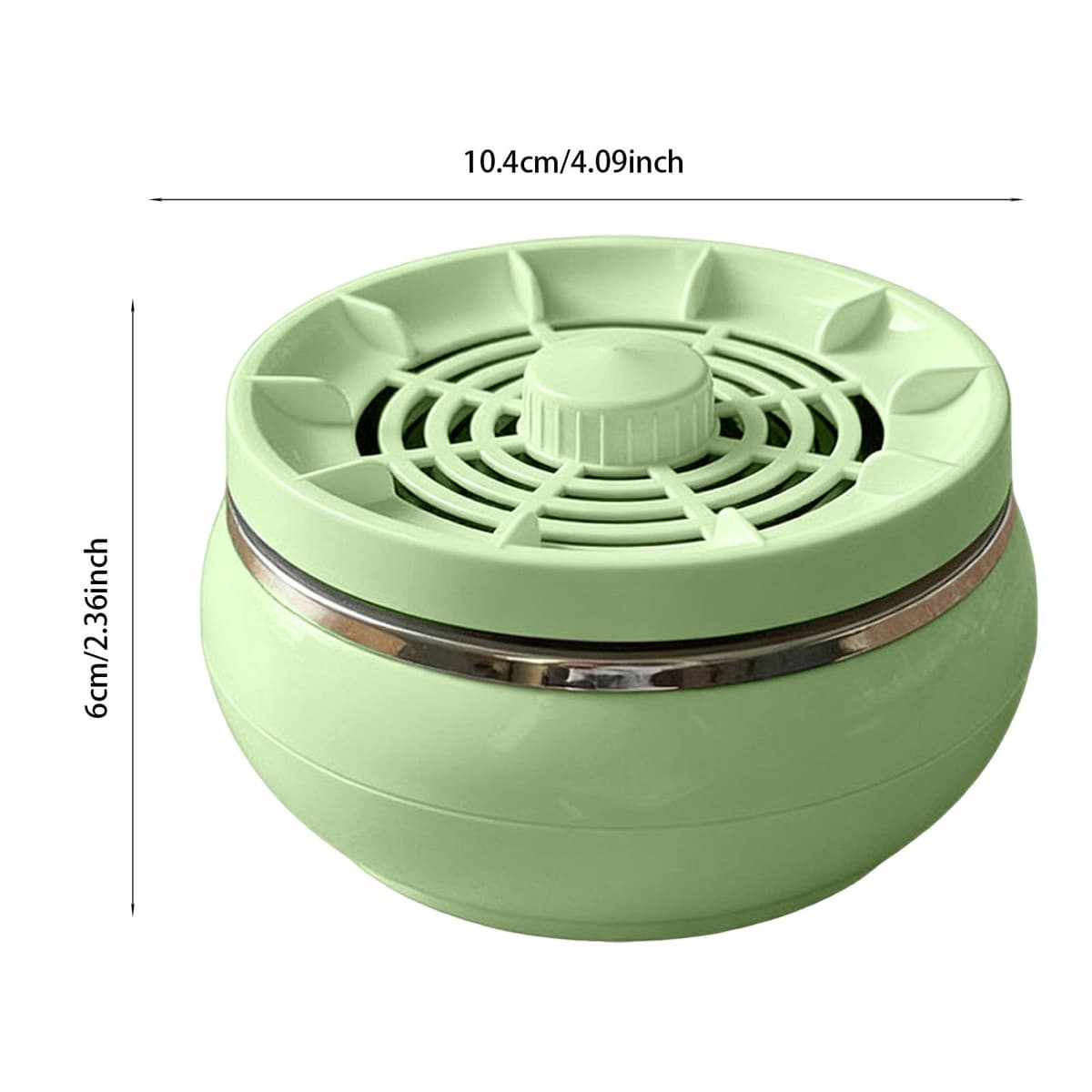 Fruit and Vegetable Washing small Portable Household Machine Food Purifier Waterproof Portable Long-Lasting Multifunctional Washer for Home Kitchen Cooking Grain Rice Seafood (White-1PC) — view 3