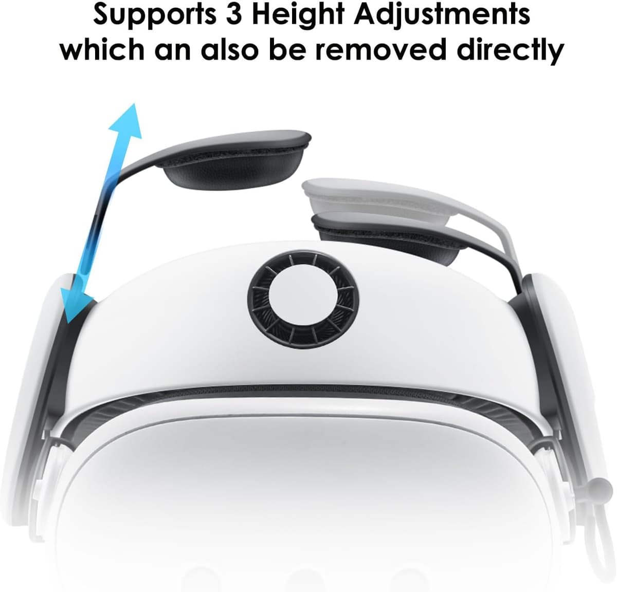 BOBOVR S3 Pro Super Strap VR Accessories Compatible with Meta Quest 3S/Quest 3, 2 IN 1Headstrap and Head air Conditioning, 10000mah Hot-Swappable Battery Pack Fit For Oculus Quest3 — view 5