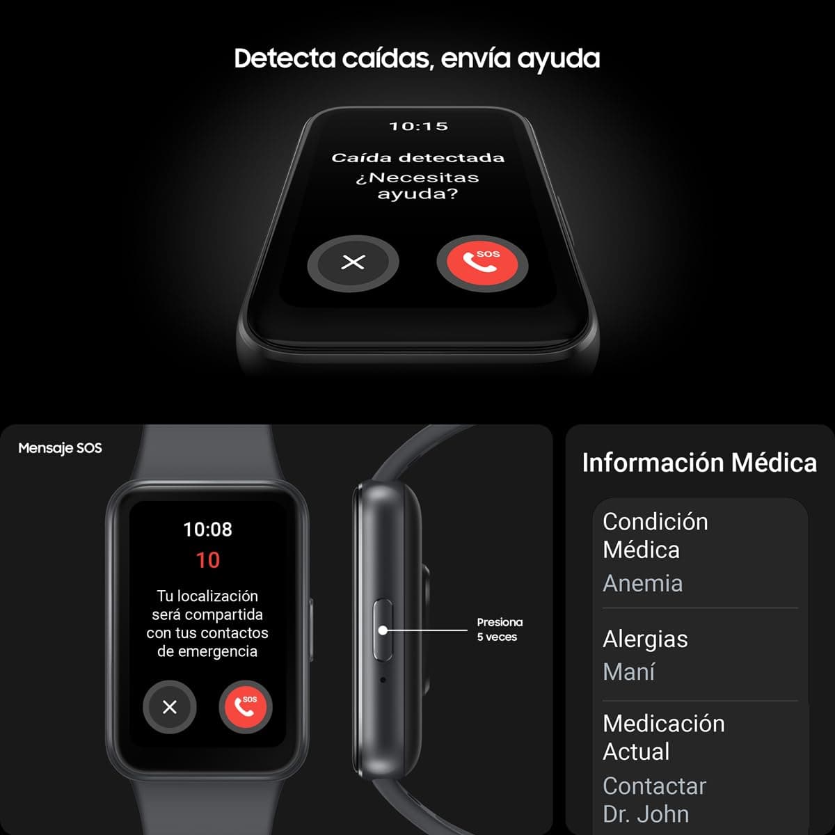 SAMSUNG Galaxy Fit3 Graphite — view 8