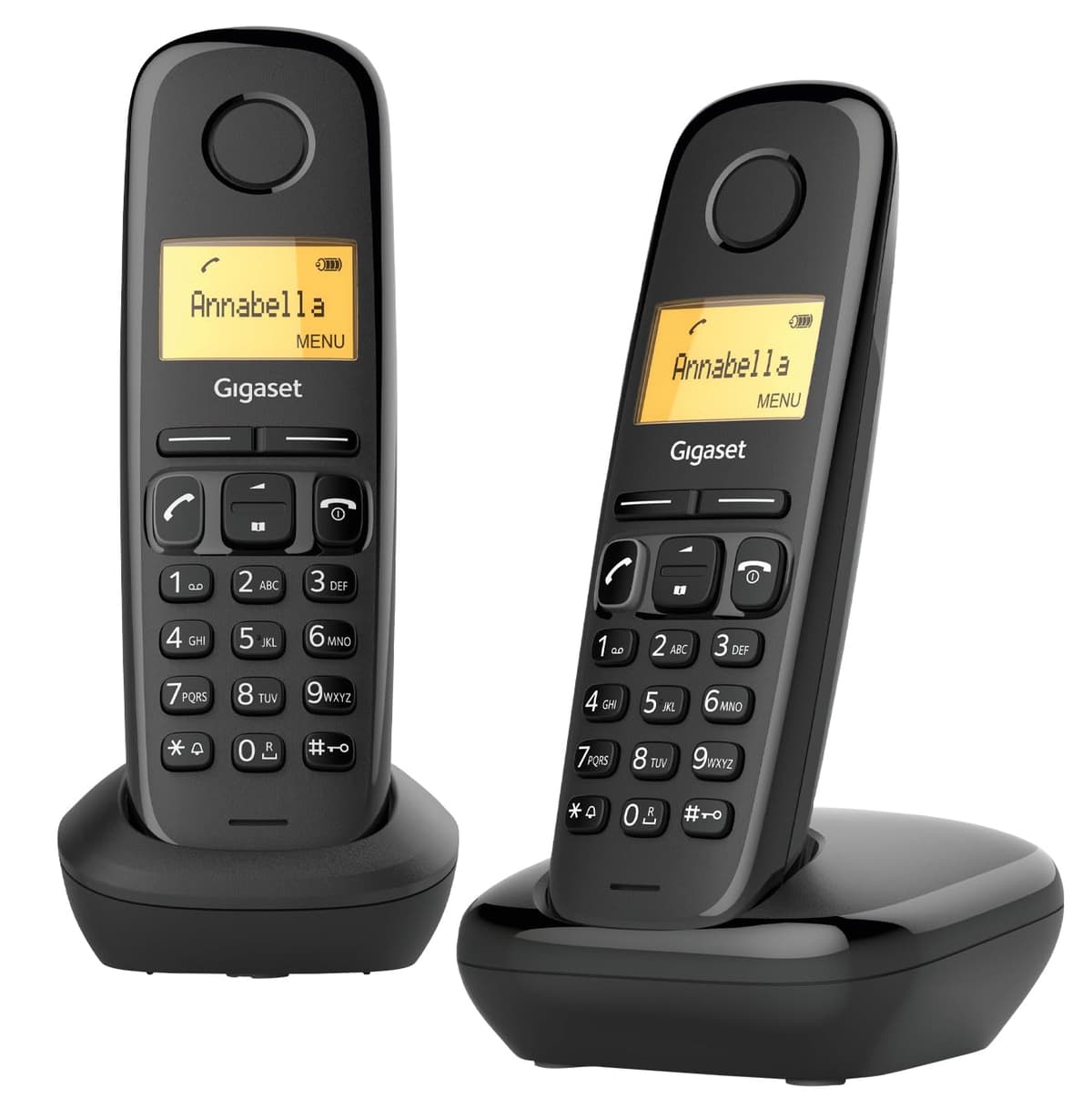 Gigaset A170 - Teléfono DECT inalámbrico - Pantalla Gráfica Iluminada - Fácil de Usar - Instalación Sencilla, Color Negro [Versión Española] — view 12