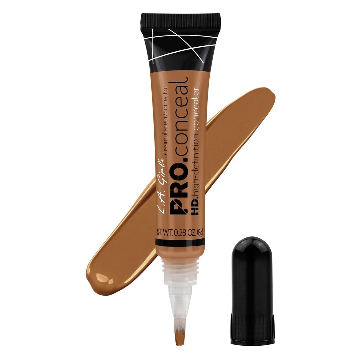 L.A. Girl - Corrector HD Pro Conceal | Cobertura completa | Aspecto natural | Minimiza líneas finas | Resistente | Larga duración, Light Yellow, 8 g — view 26