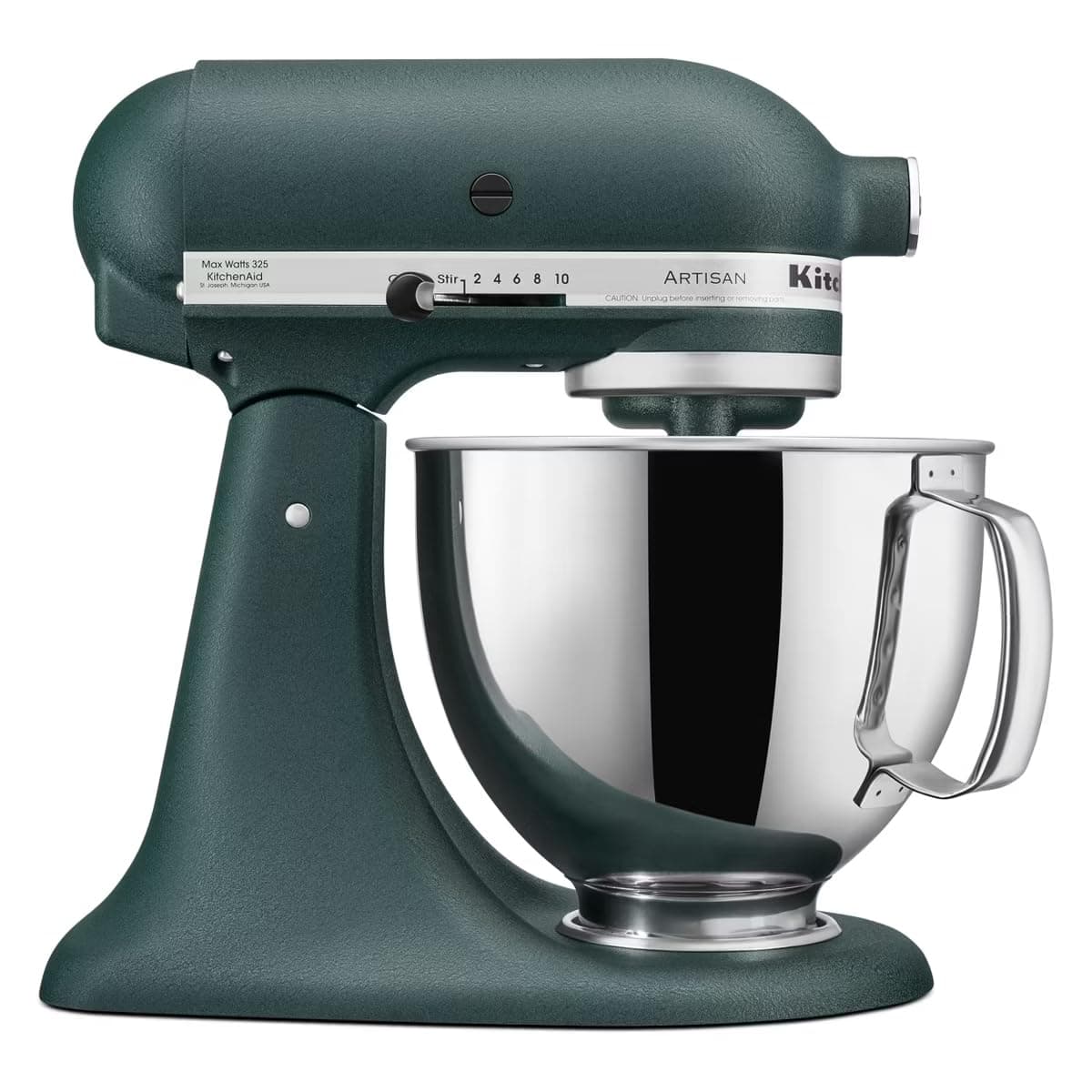 KitchenAid Artisan Series 5 Quart Tilt Head Stand Mixer with Pouring Shield KSM150PS, White — view 30
