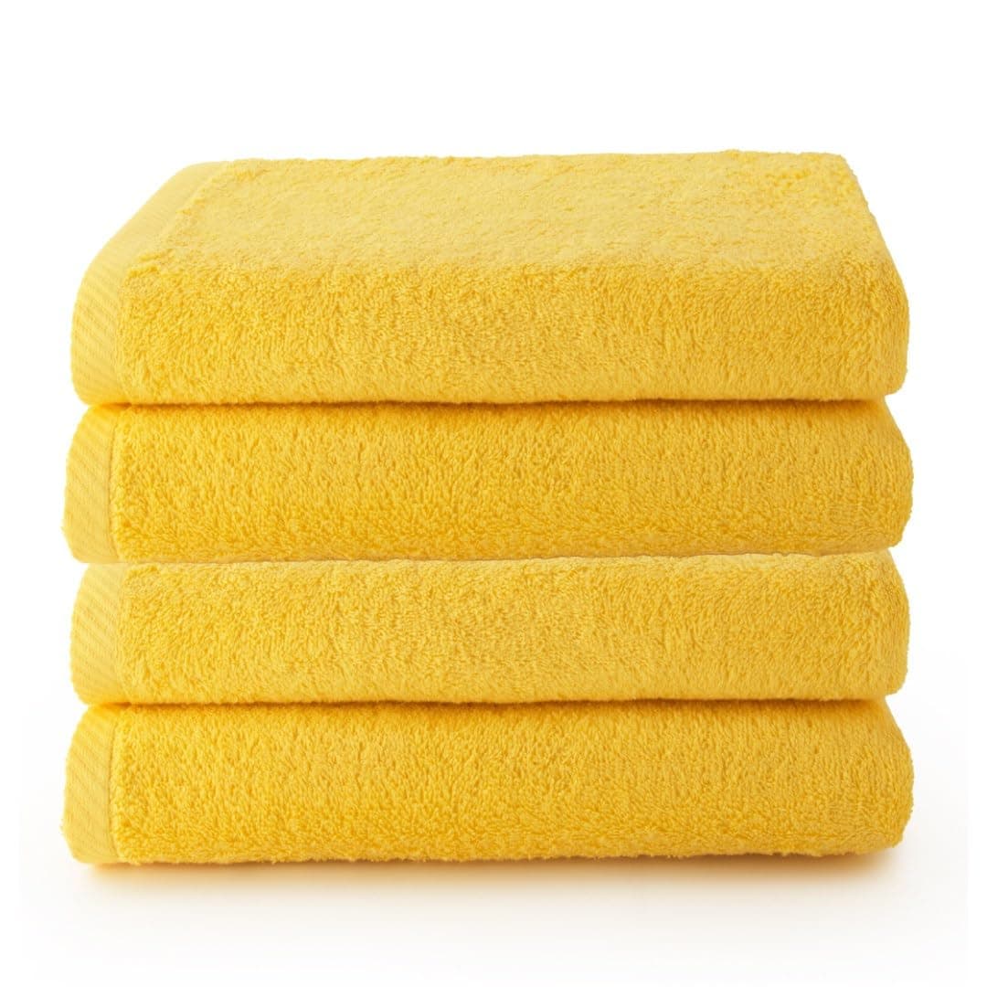 Top Towel – Toallas Cara/Bidé (4 Piezas): Toallas Baño Suaves y Absorbentes – Algodón 100%, 400 g/m², Sin Pelusa — view 60
