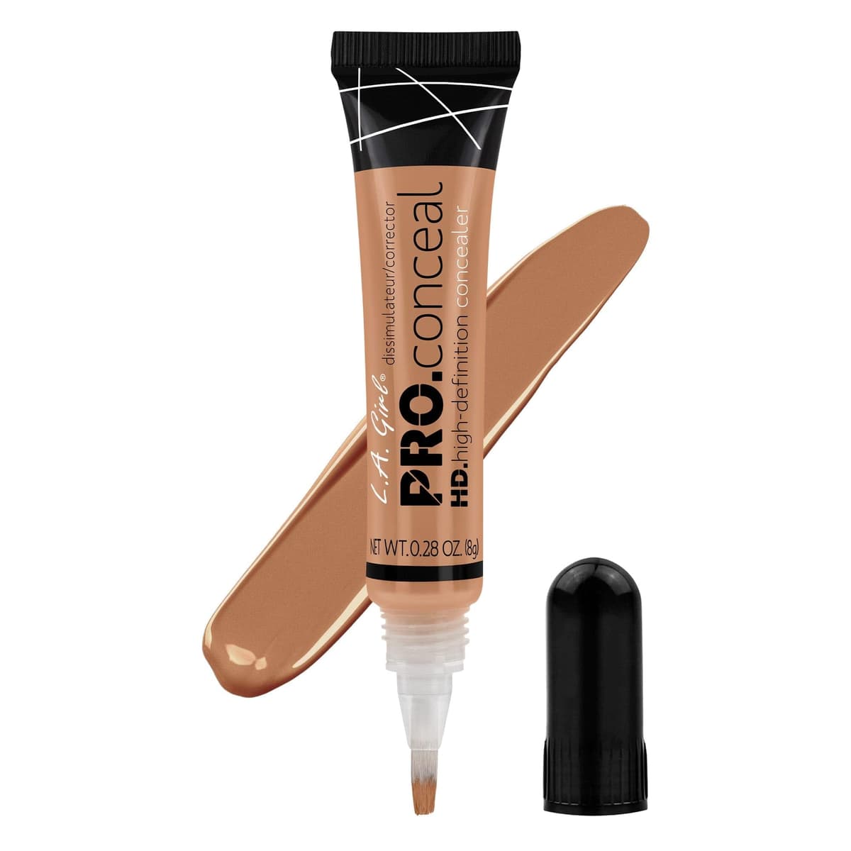 L.A. Girl - Corrector HD Pro Conceal | Cobertura completa | Aspecto natural | Minimiza líneas finas | Resistente | Larga duración, Light Yellow, 8 g — view 29