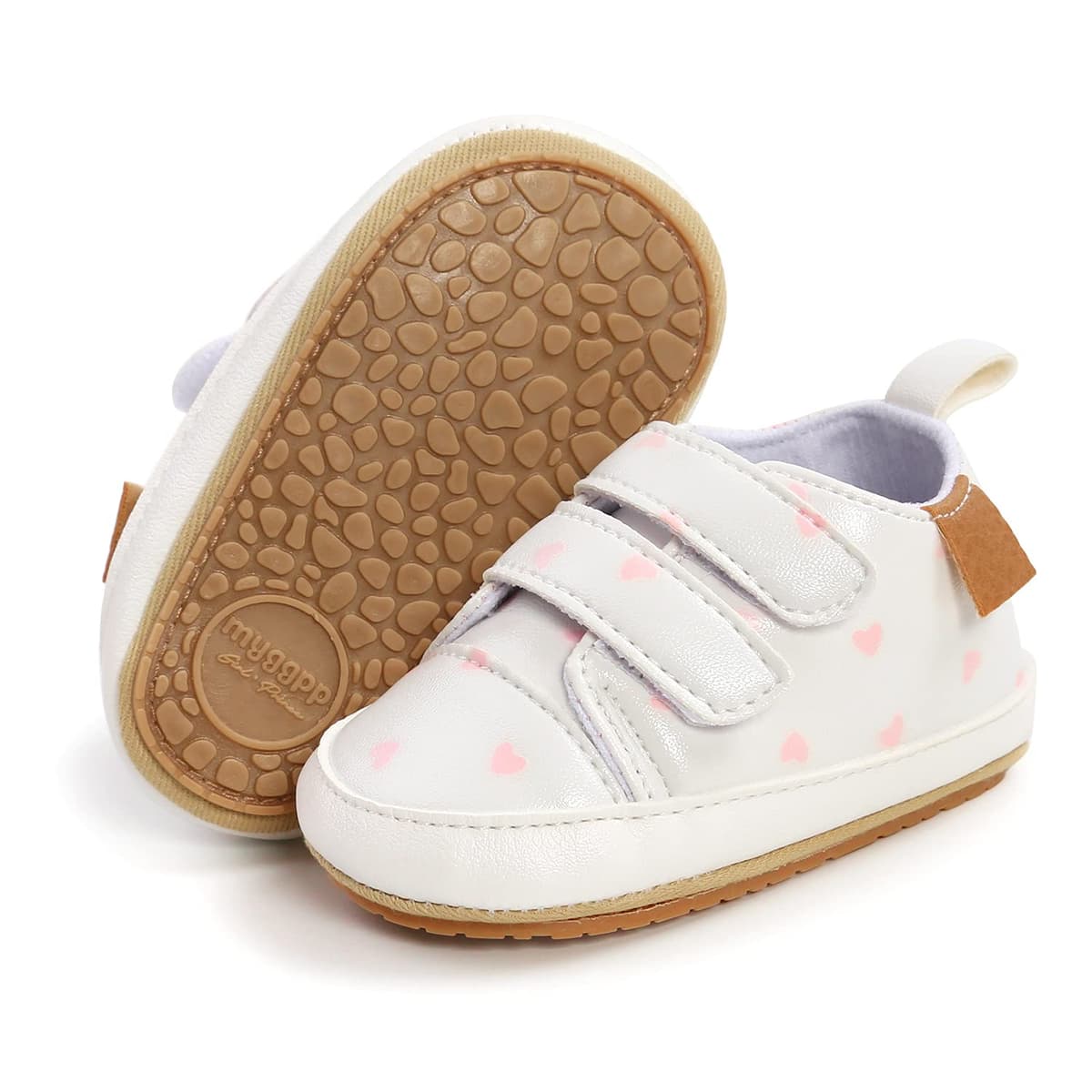 RVROVIC Baby Boys Girls Sneakers Anti-Slip Oxford Loafer Flats Infant Toddler PU Leather Soft Sole Baby Shoes — view 22