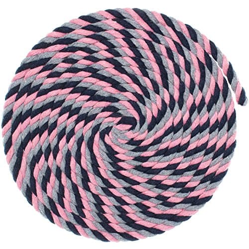 West Coast Paracord Twisted 3 Strand Natural Cotton Rope Artisan Cord – 1/4, 1/2, 5/8, 3/4 and 1 Inch Diameters – 10, 25, 50, 100 Feet