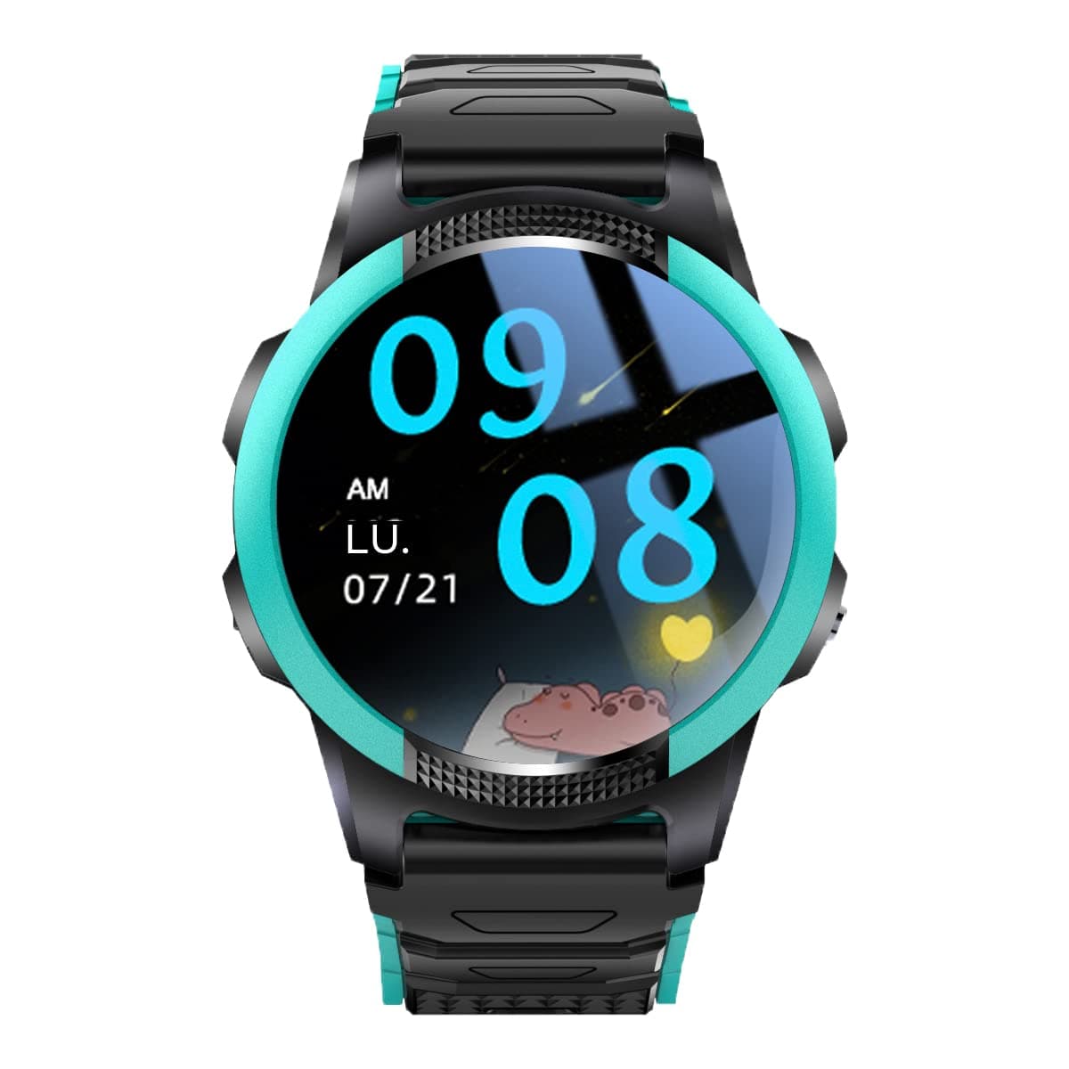 Save Family Slim 4G | Reloj Inteligente Niño con Localizador GPS, Llamada, Vídeo, Chat, Botón SOS, Cronómetro | SIM Incluida – Color Verde — view 2