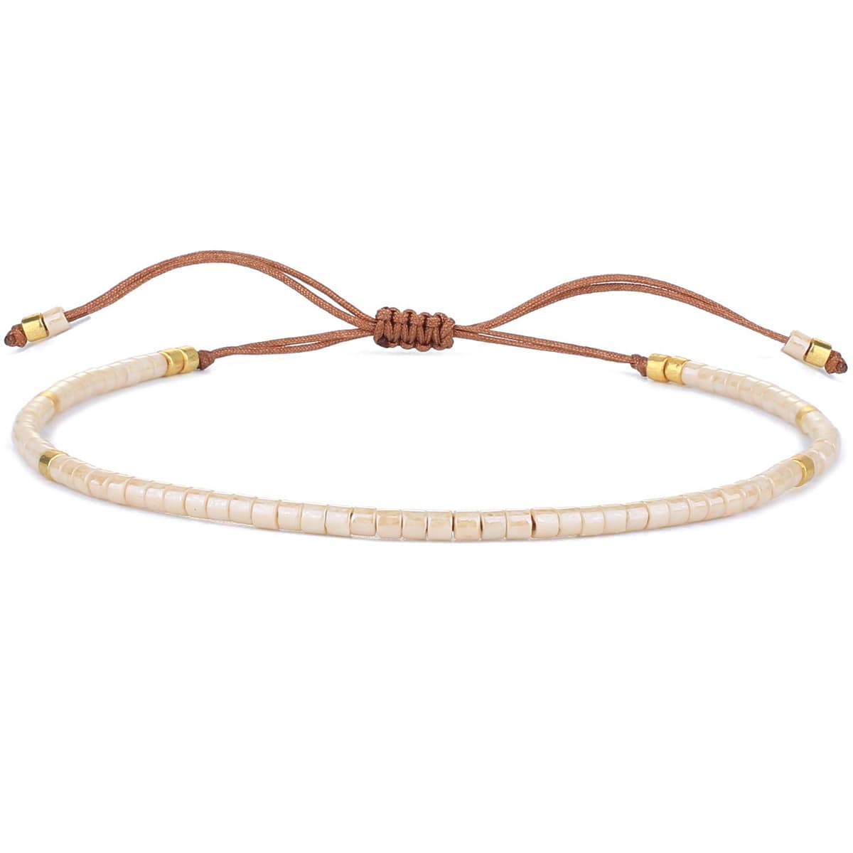 KELITCH Pulseras Amistad con Cuentas Concha Cristal Color Bohemio Pulsera Hecha A Mano Brazaletes Joyería para Mujer — view 13