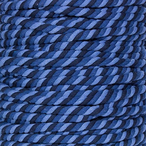 West Coast Paracord Twisted 3 Strand Natural Cotton Rope Artisan Cord – 1/4, 1/2, 5/8, 3/4 and 1 Inch Diameters – 10, 25, 50, 100 Feet