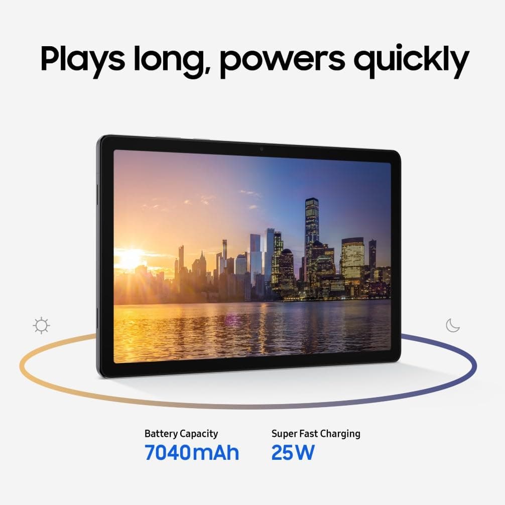Samsung Galaxy Tab A11+, Android Tablet, AI Features, Sleek and Modern Design, 11 Inch 90Hz Display, 256GB Storage, 8GB Memory, With Dolby Quad Speakers, Grey, 3 Year Extended Warranty (UK Version) — view 5