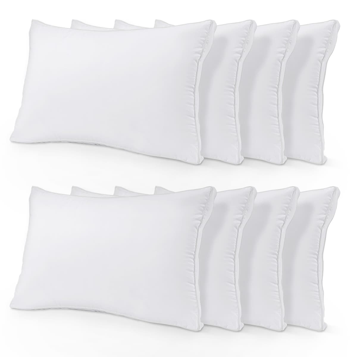 Utopia Bedding Pillows 2 Pack King Size, (Navy) Luxury Hotel Quality Pillows, Brushed Fabric, Bed Pillow for Back, Stomach or Side Sleepers - 20 x 36 inch / 50 x 90 cm — view 22