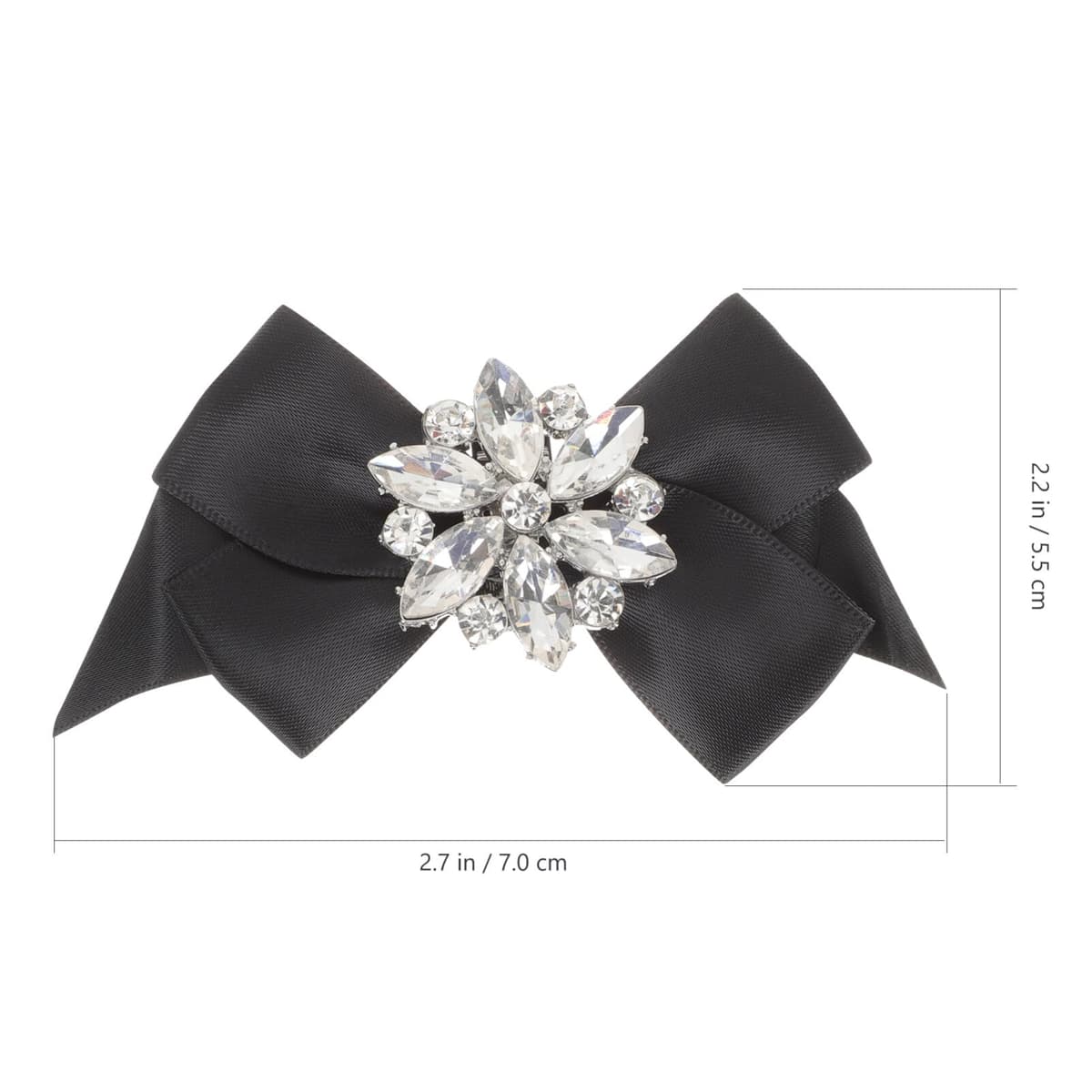PACKOVE 1 Par hebilla de zapato de lazo tacones de vestir lazo de ropa zapatillas mujer zapatillas de mujer decoración zapatos de tacon clips de zapatos de joyería boda — view 3