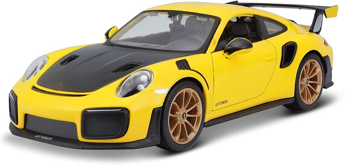 Bburago - Porsche 911 GT2 RS - Maqueta Realista de Coche a Escala 1:24, Licencia Oficial Porsche, Edad Recomendada 3+ años — view 6