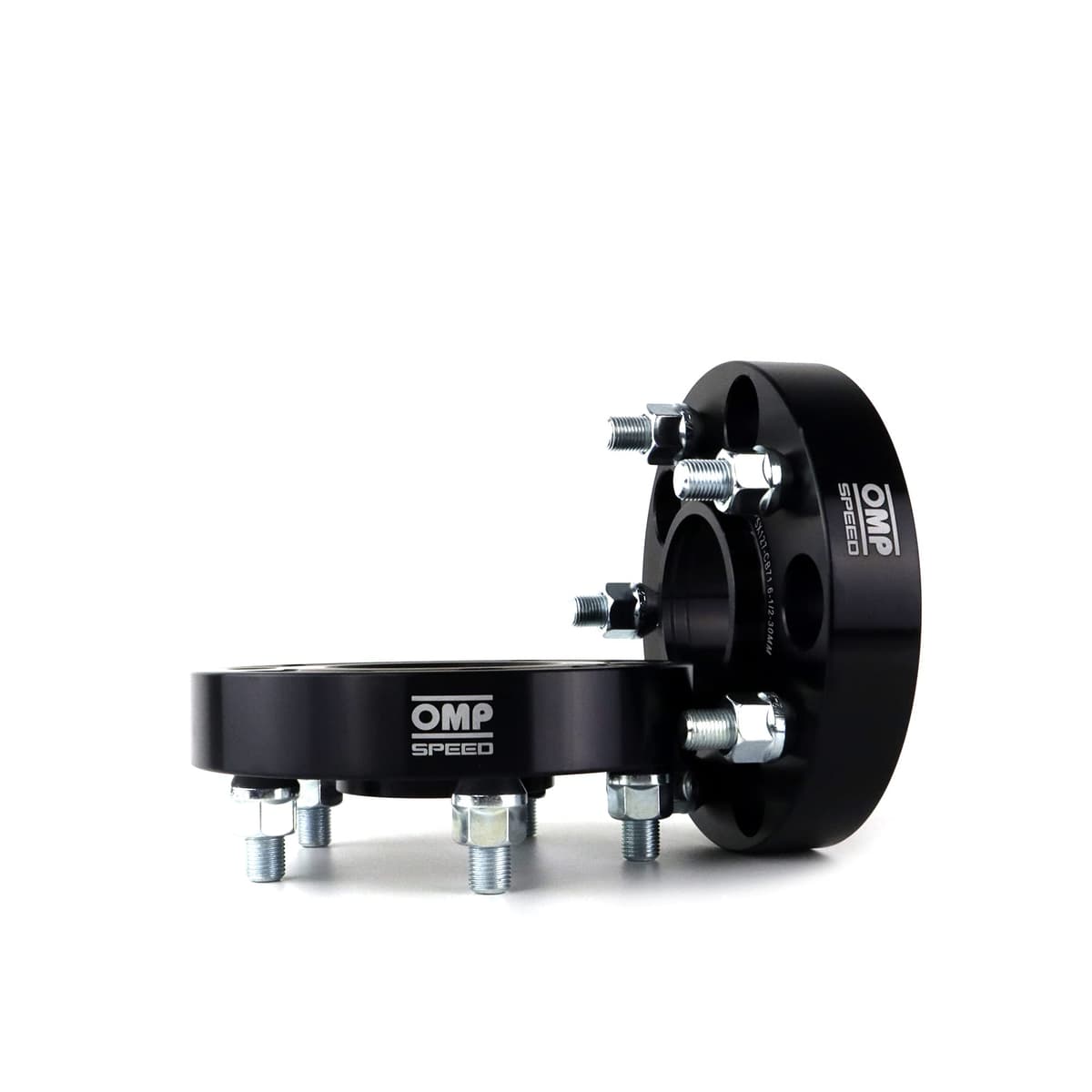OMP Speed Juego de 2 Separadores Grosor: 5mm PCD: 4x98 CB: 58.1 OD: 139 Tornillo x8 M12x1.25 Conico Negro Aluminio - OMPS08360501 — view 10