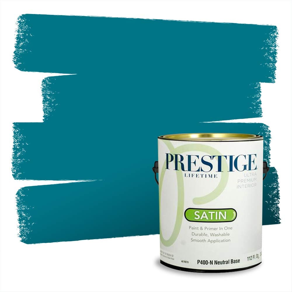 PRESTIGE Paints Interior Paint and Primer In One, 1-Gallon, Semi-Gloss, Comparable Match of Valspar* Dewdrop* — view 1603