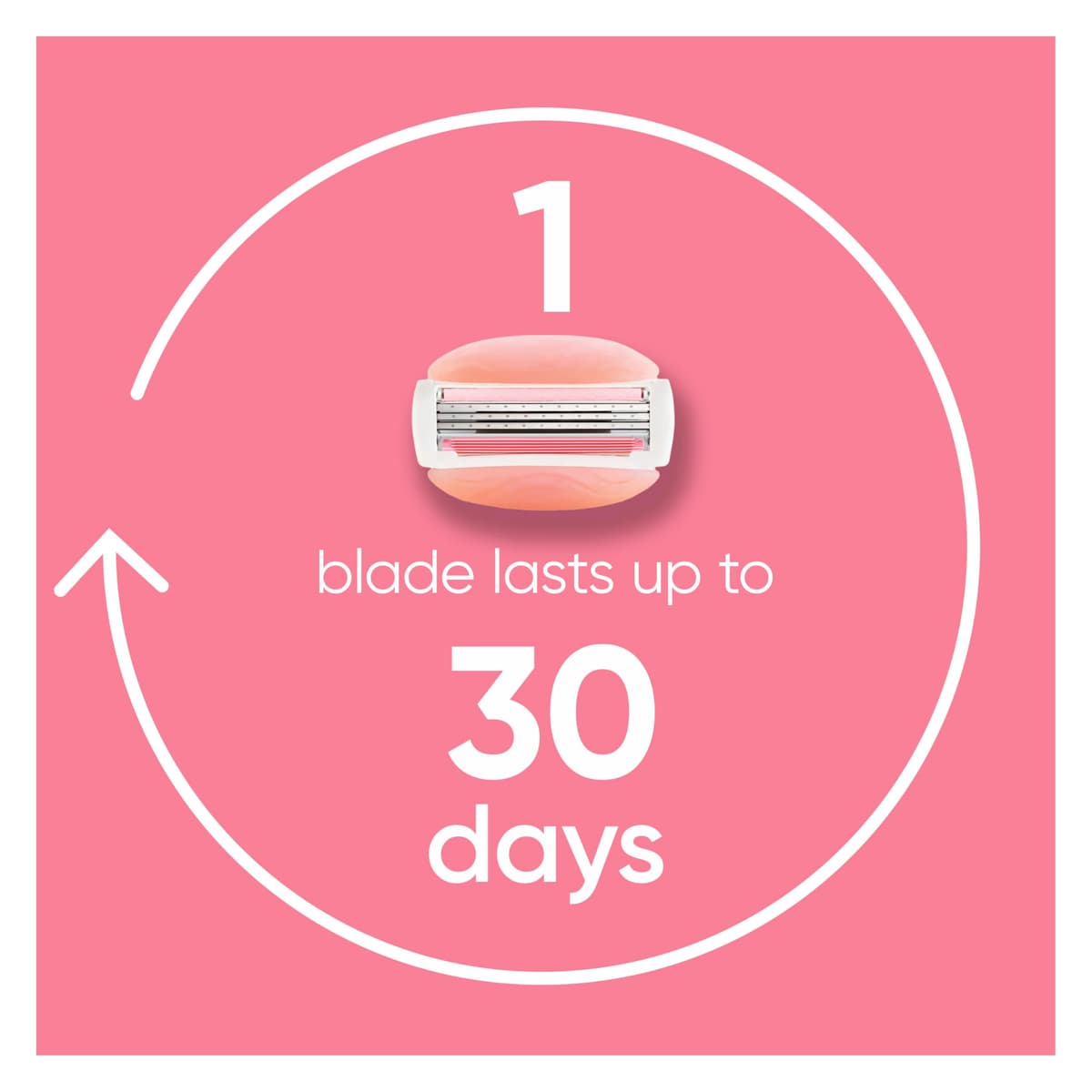 Gillette Venus Comfortglide Spa Breeze Women's Razor Blade Refills, Pack of 4, 3 Built-in Blades for a Smooth, Close Shave that Lasts — view 5