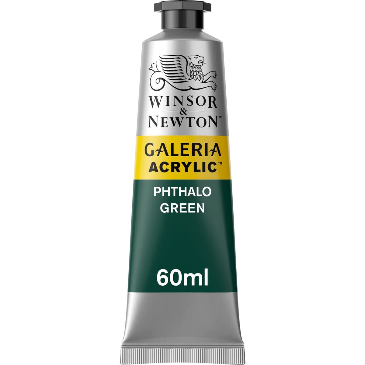 Winsor & Newton Galería - Pintura Acrílica , 60 ml, Verde (Phthalo Green)