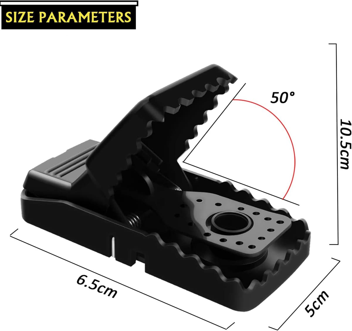 Mouse Traps Mice Traps, 6 Pack Mouse Traps For Indoors That Kill Instantly, Rodent Trap, Mice Kill Mouse Control — view 3