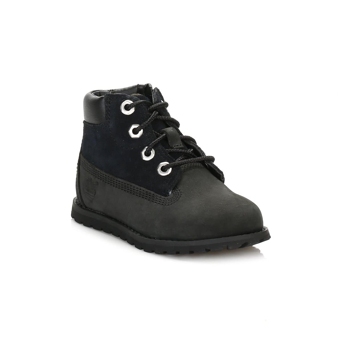 Timberland Kids 6-Inch Premium Boot, Black Nubuck, 6 M US Toddler — view 2