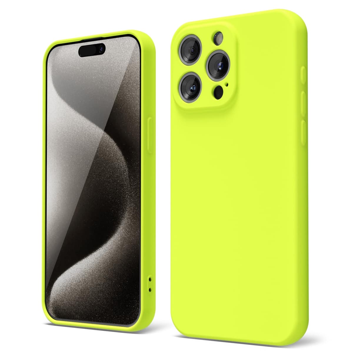 oakxco for iPhone 17 Pro Max Phone Case Liquid Silicone, Cute Thin Slim Grip Soft Rubber Gel for Women Men, Smooth Matte TPU Plain Solid Color Girly Simple Case with Camera Cover, Light Pink — view 1513
