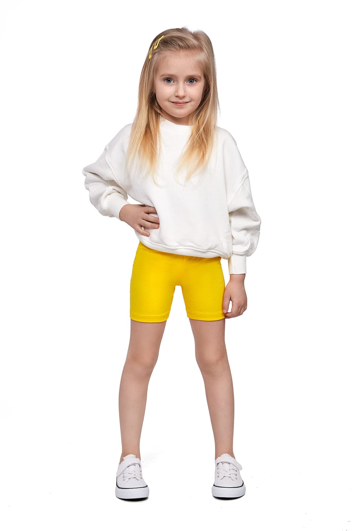 SOFTSAIL Leggings Niña Mallas De Ciclismo Algodón Corto Deportivo Danza Gimnástica Transpirable Y Cómodo Elástico — view 18