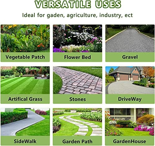 LGJIAOJIAO 1.4ftx50ft Weed Barrier Landscape Fabric Heavy Duty，Weed Block Gardening Ground Cover Mat, Weed Control Garden Cloth ，Woven Geotextile Fabric for Underlayment，Commercial Driveway Fabric — view 5