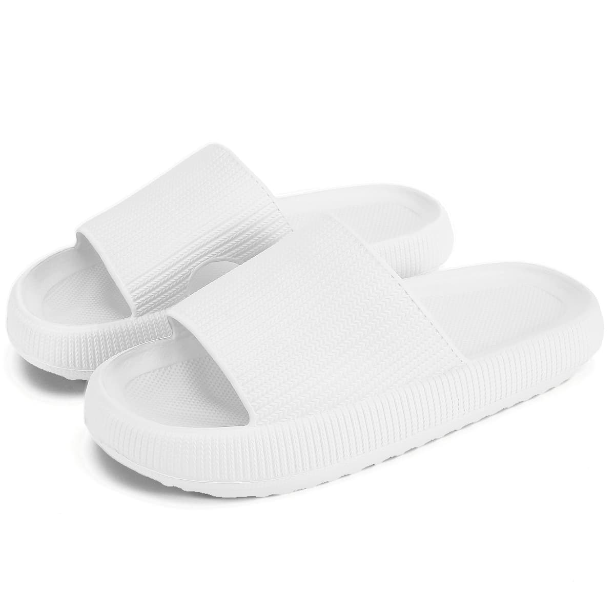 rosyclo Cloud Slippers for Women and Men, Pillow House Slippers Shower Shoes Indoor Slides Bathroom Sandals, Ultimate Comfort, Lightweight, Thick Sole, Non-Slip, Easy to Clean — view 22
