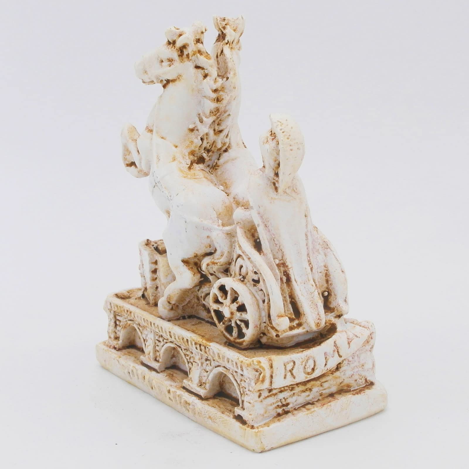Rome Soldier Fish Tank Decorations Ancient Arena Roman War Horse Reptile Turtle Lizard Spider Tanks Terrarium Building Décor Ornament Pet — view 3
