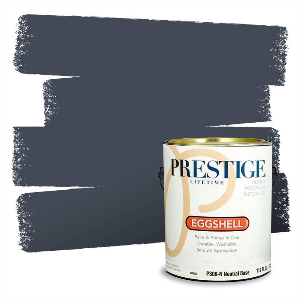 PRESTIGE Paints Interior Paint and Primer In One, 1-Gallon, Semi-Gloss, Comparable Match of Valspar* Dewdrop* — view 1078