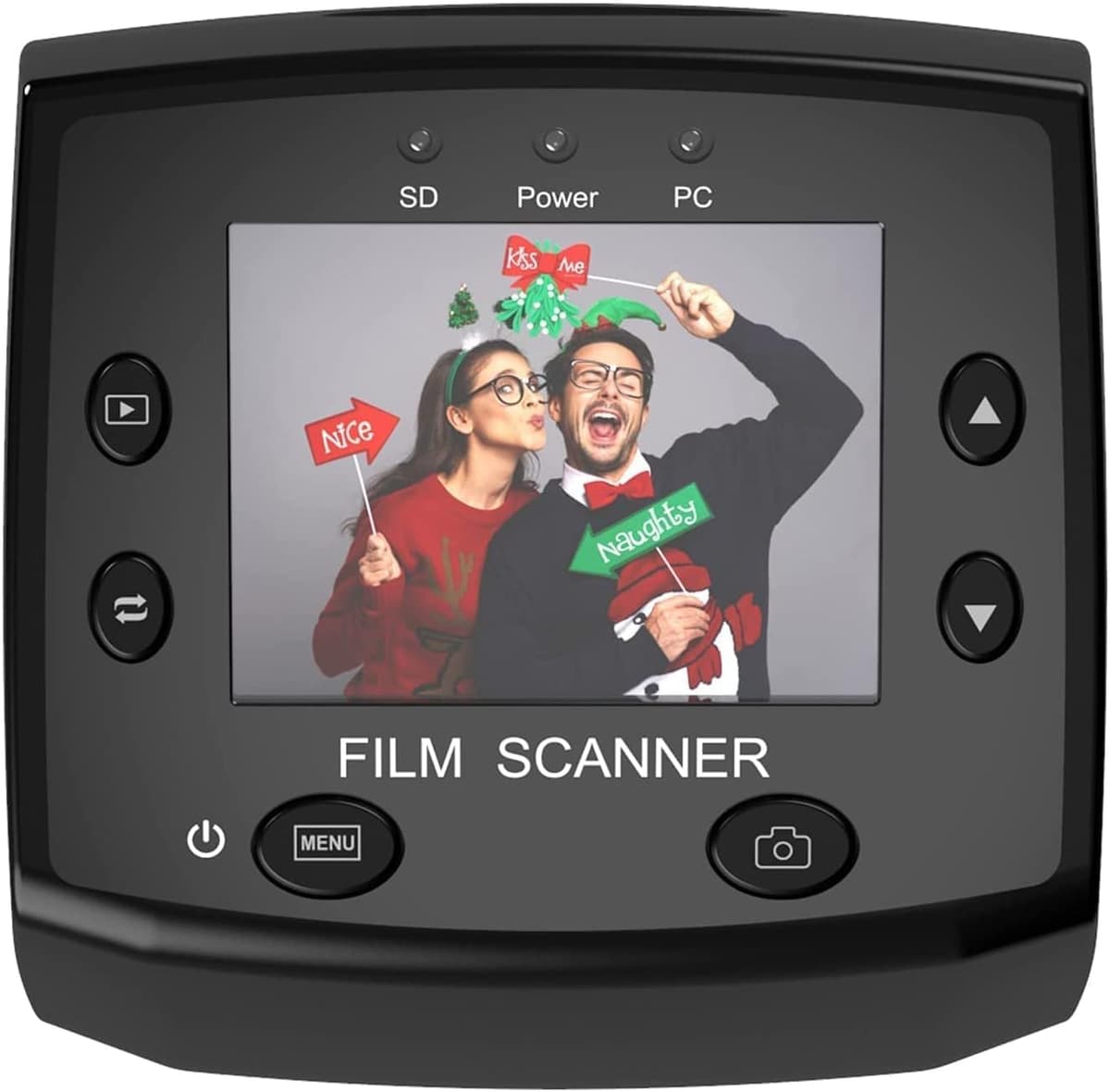 DIGITNOW!High Resolution 135 Film/Slide Scanner, Slide Viewer and Convert 35mm Negative Film &Slide to Digital JPEG Save into SD Card , with Slide Mounts Feeder No Computer/Software Required. — view 5